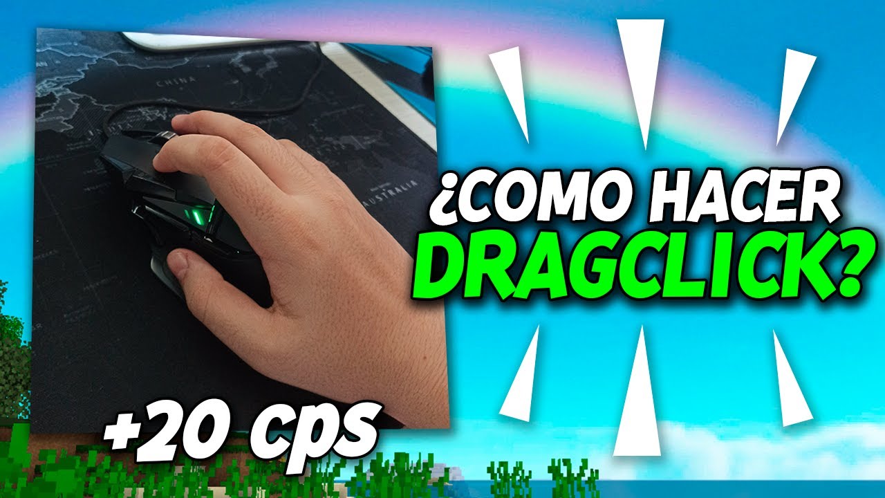 COMO HACER DRAGCLICK +20 CLICKS POR SEGUNDO