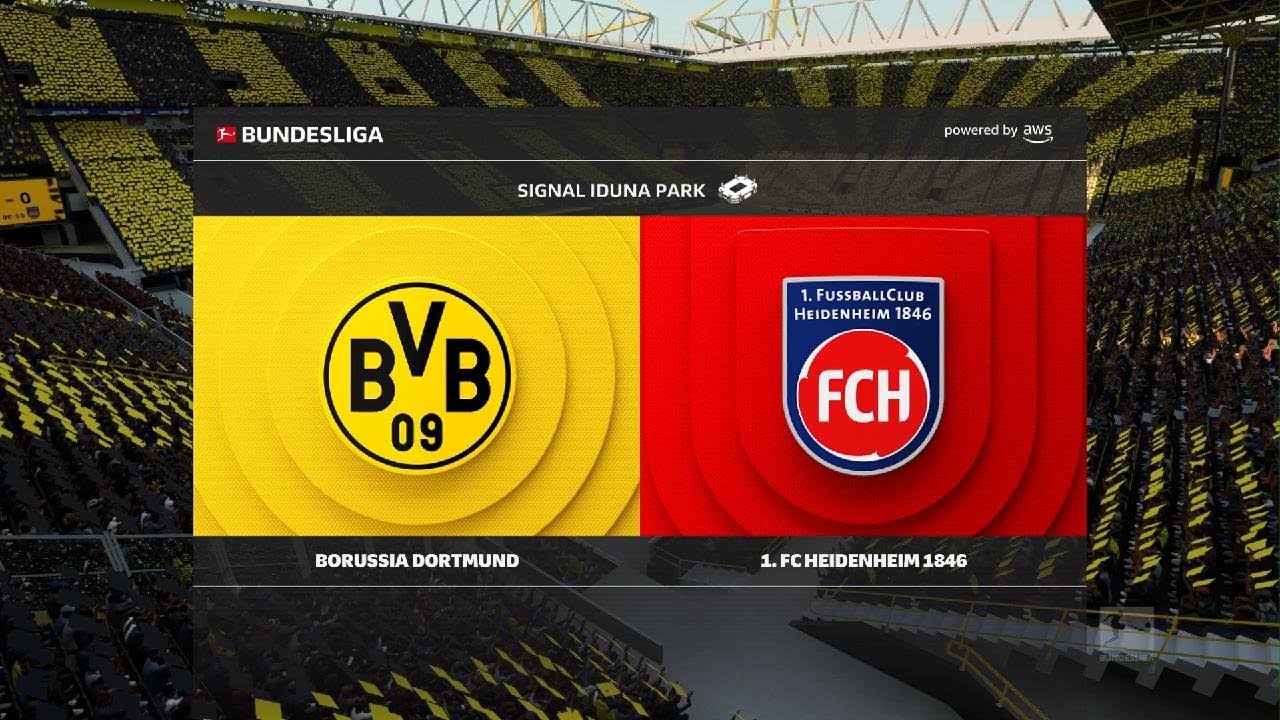 EA SPORTS FC 26: Borussia Dortmund VS FC Heidenheim (First To Score)