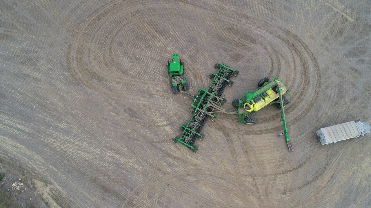 Planting Winter Wheat-Montana 2019