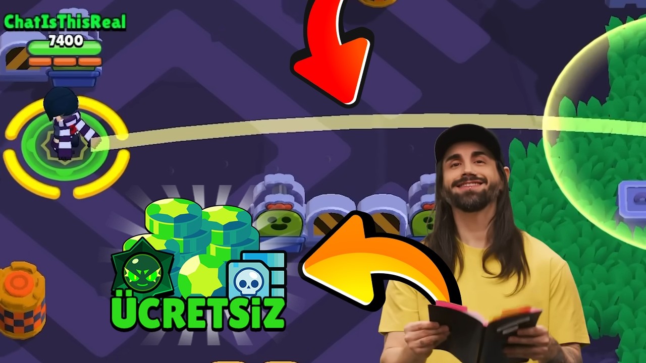 YARIN HERKESE &Uuml;CRETSİZ VERİLECEK ELMAS ve &Ouml;D&Uuml;LLER🎁 1 NİSAN G&Uuml;NCELLEMESİ🔥 Brawl Stars
