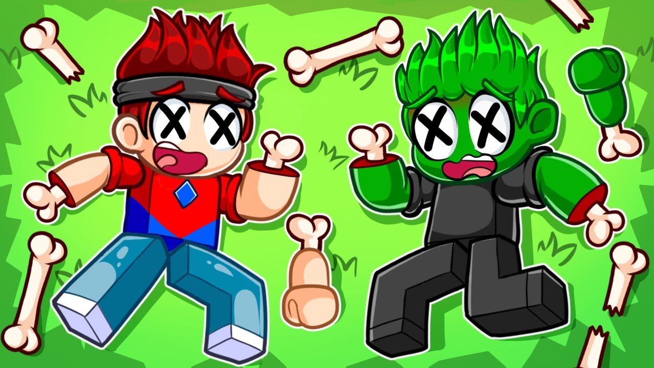 CI SIAMO ROTTI TUTTE LE OSSA su ROBLOX...