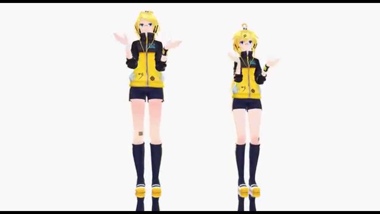 [MMD] Stylish Energy Rinto & Lenka - Bout it (Model Test)
