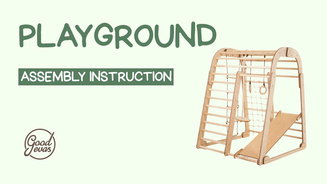 P01 KIDS PLAYGROUND ASSEMBLY INSTRUCTIONS