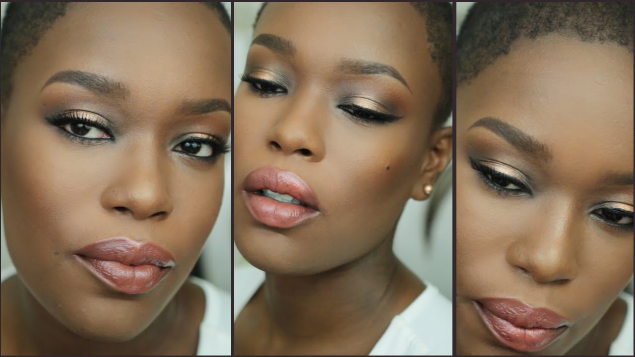 Bronze Eyes Nude Lips | Vegas Nay 