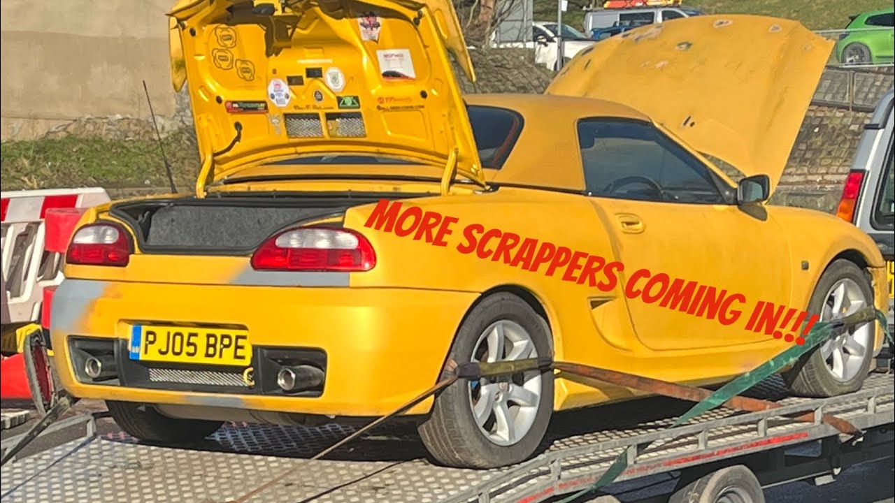 BUYING AND SELLING MORE SCRAP CARS !!!  THE BOYS HAVE LET US DOWN !!