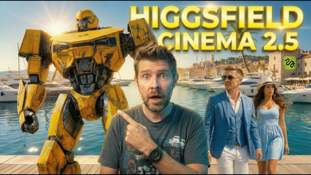 Полное руководство и описание рабочего процесса Higgsfield Cinema Studio 2.5