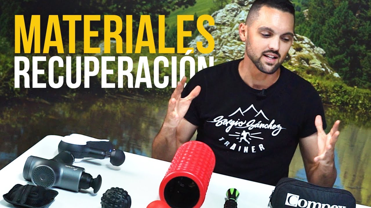 Materiales de Recuperación en Trail Running (Crioterapia, Theragun, Compex...)