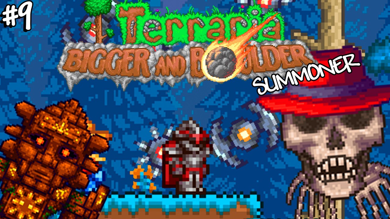 DESCOBRINDO O NOVO BOSS SECRETO DO TERRARIA 1.4.5! - PLATINANDO TERRARIA #9