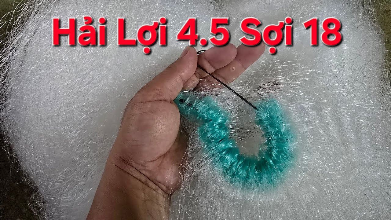 Lưới Hải Lợi 4 phân 5-Lưới chuyên Dòng Chim Nhỏ