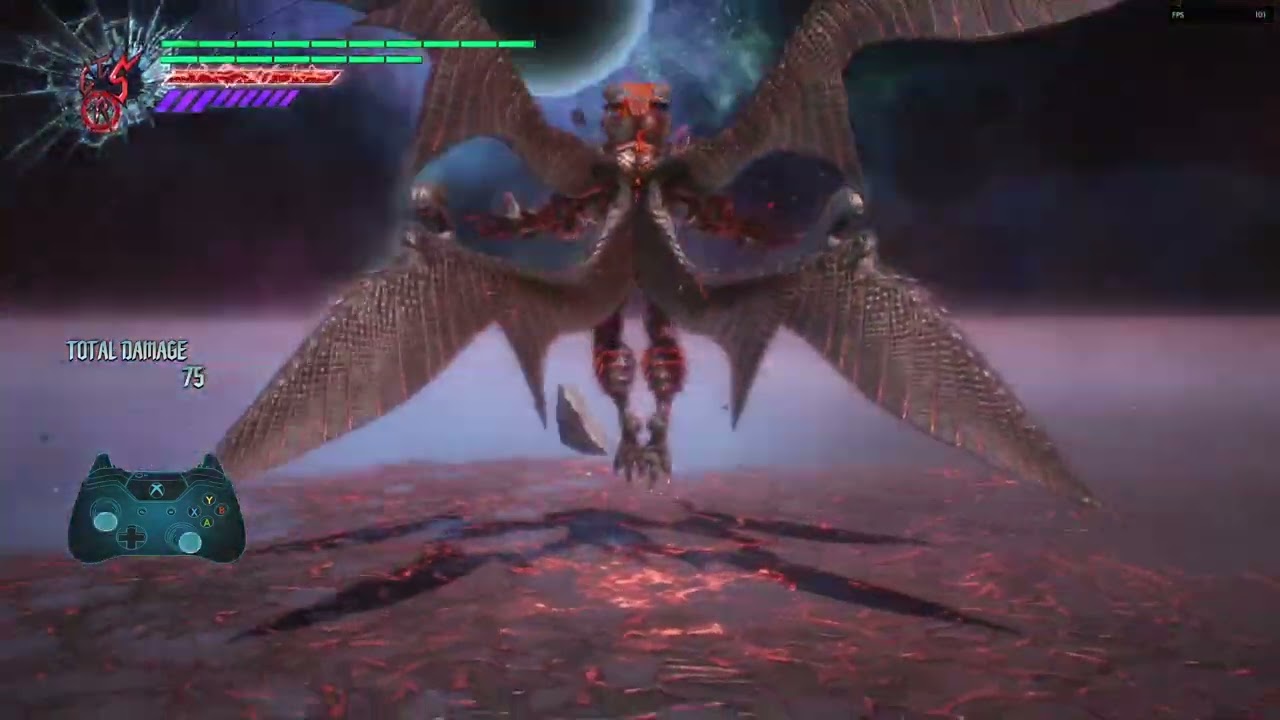 Devil May Cry 5 - Dante Sin Devil Trigger Combo A