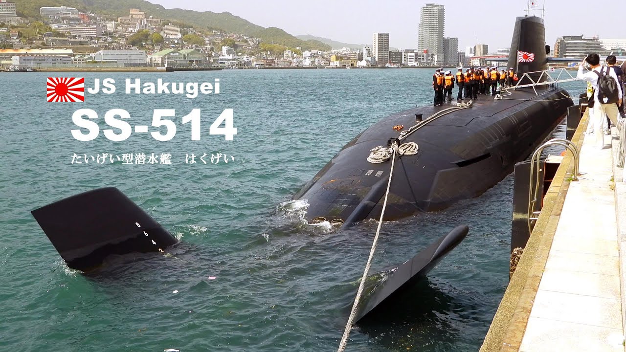 イヤーすごかったー！「はくげい」のデカイＸ舵と浮上しての高速航行！
