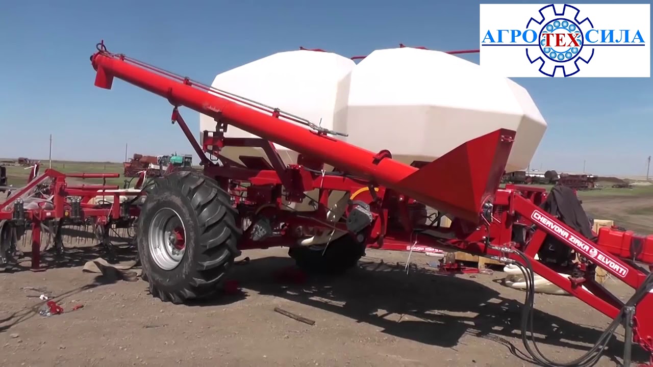 Посевной комплекс ALCOR 10   выгрузка, сборка, обзор