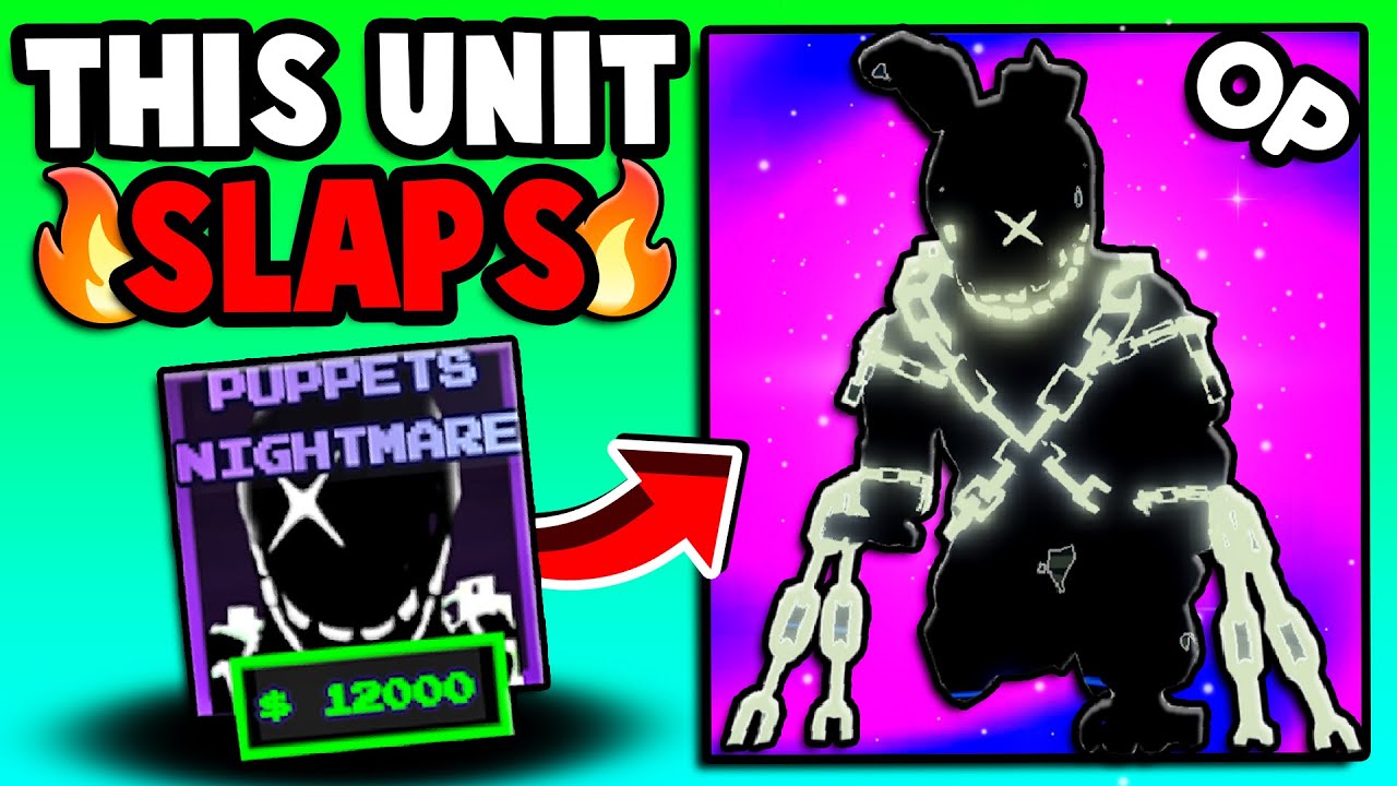 The BOUNDED SHADOW NIGHTMARE Unit SLAPS! (Five Nights TD)