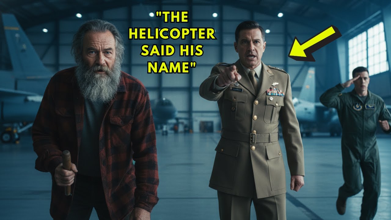 Lieutenant Ordered the Homeless Veteran to Clean Hangar — Until Navy Helicopter Called His Call Sign