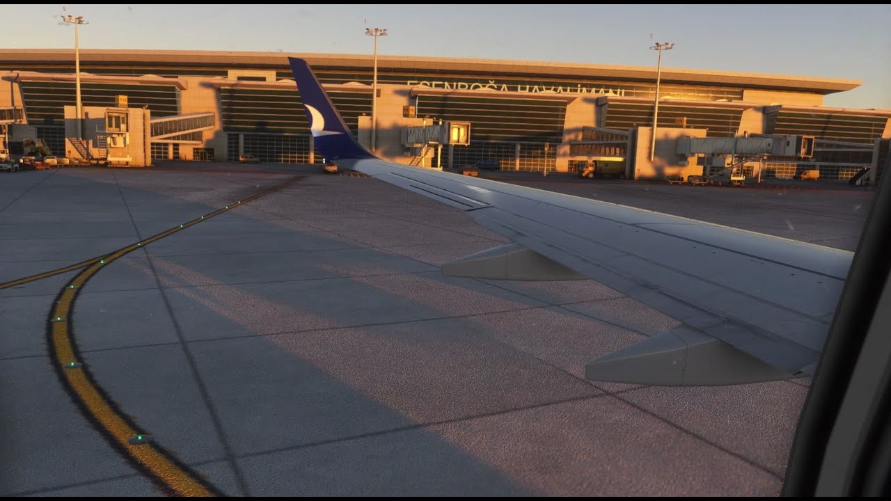 MSFS2020 | LTAC-ANKARA | REALISM COLD&DARK and TAKEOFF | PMDG 737-700 | MSFS