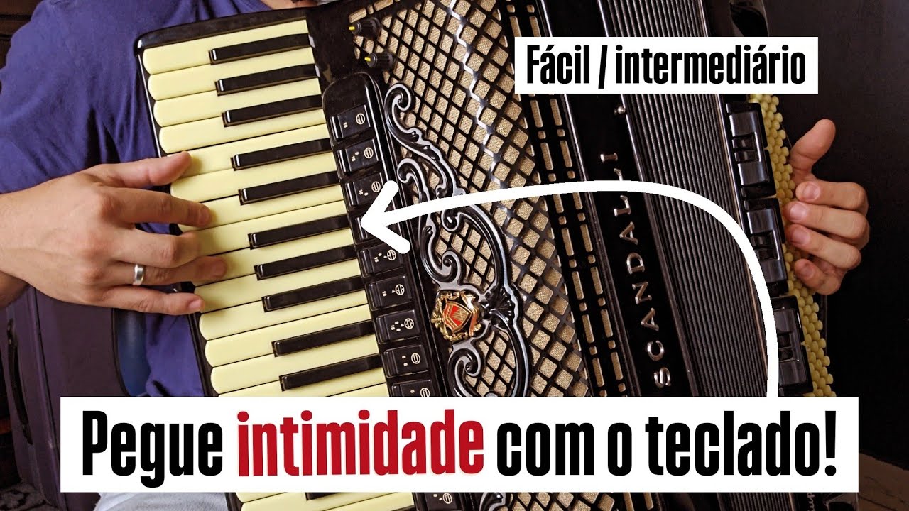 Faça isso para CONHECER O TECLADO INTEIRO!! (acordeon/sanfona)