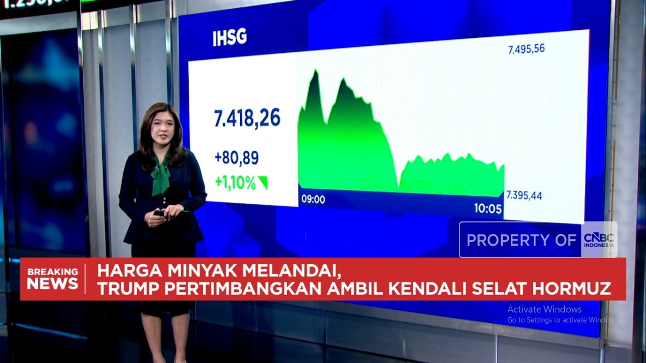 IHSG & Rupiah Rebound hingga Trump Bersiap Ambil Kendali Selat Hormuz