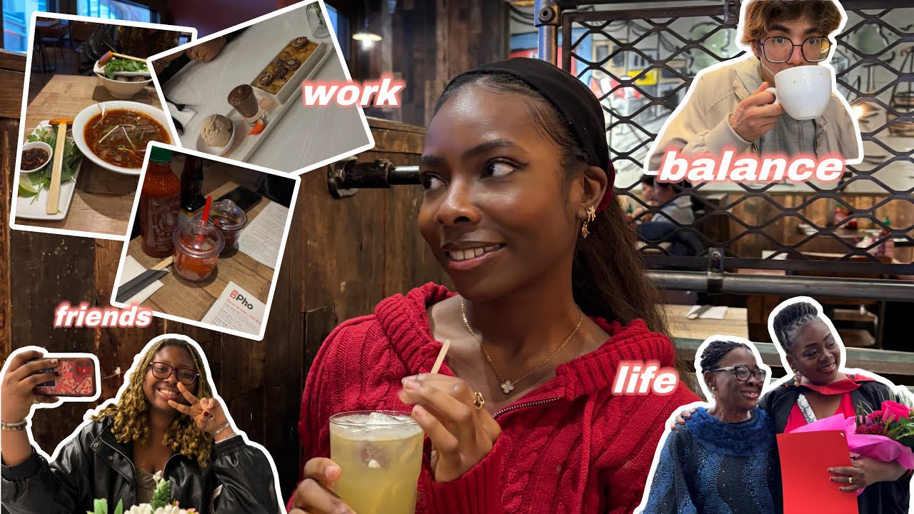a PRODUCTIVE week schooling in Edinburgh, Scotland | trying new foods, work, friends, family etc)