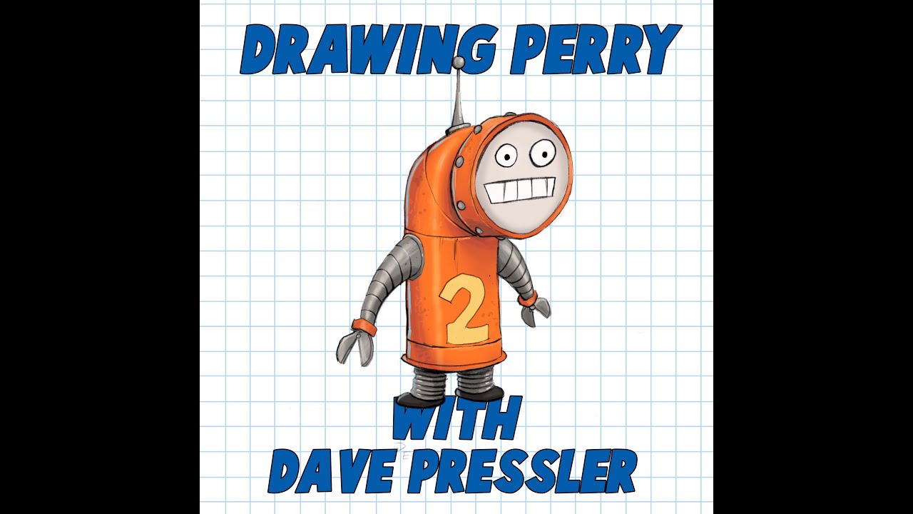 How To Draw Perry From Robot and Monster!  With Dave Pressler
