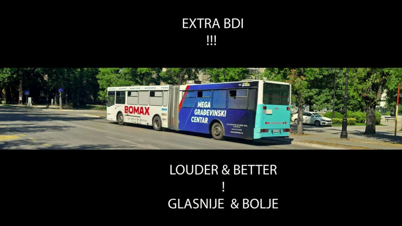 LOUDER AXLE ! / GLASNIJA OSOVINA ! - 2004/05 IKARBUS IK 201 #101 SOUND / ZVUK