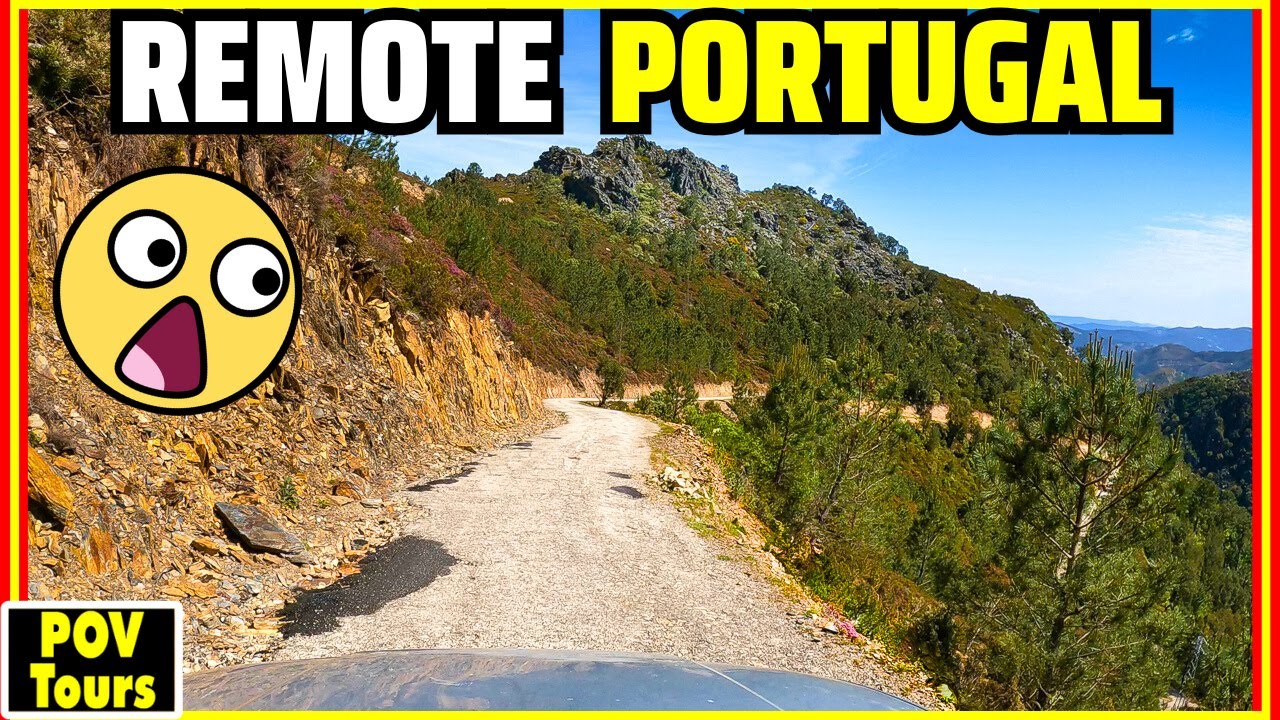 Опасные и красивые горные дороги Португалии 😬🚗
