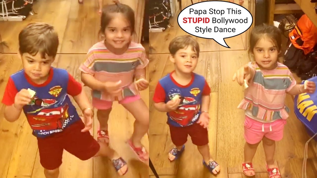 Karan Johar Kids Yash And Roohi Johar ANGRY On Him For Dancing Bollywood Style!