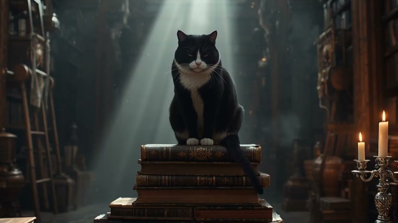 중세 도서관의 고요함 🕯️ 고도의 집중력을 위한 다크 아카데미아 첼로 | Dark Academia Library for Study 📚  | Deep Focus Cello BGM