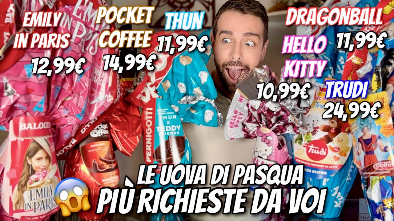 APRIAMO INSIEME LE UOVA DI PASQUA 2025 PIÙ DESIDERATE DA VOI: ECCO TUTTE LE SORPRESE! 🐣 (parte1)