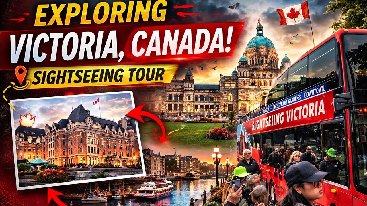 Hop-on-hop-off sightseeing double decker bus tour