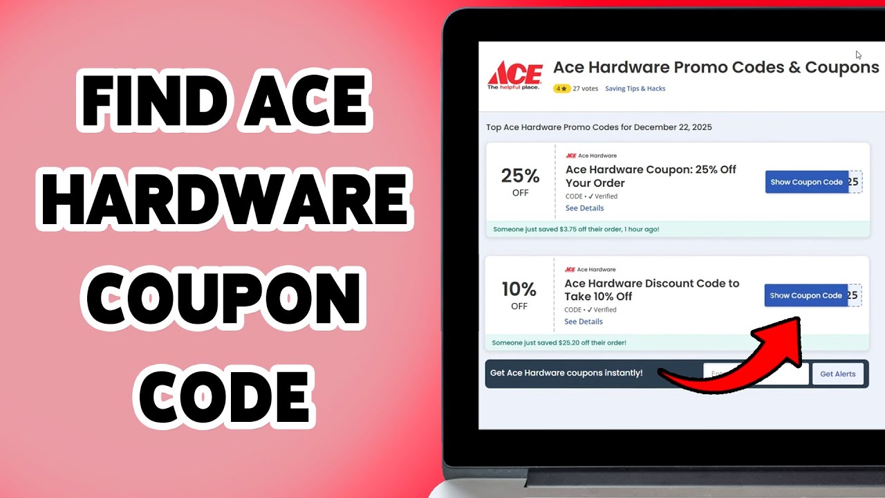 Как найти промокод Ace Hardware | Получите скидочные купоны Ace Hardware на 2026 год