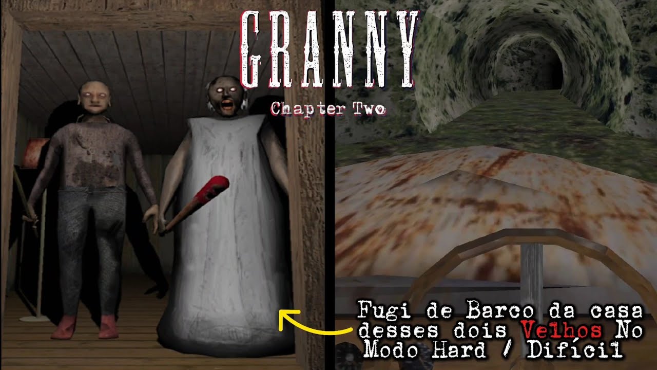 Zerando Granny 2 / Chapter Two No Modo Hard / Difícil (E No Dia 1 😎)