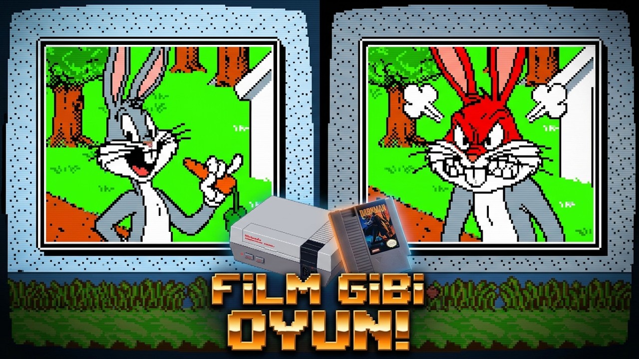 öFKELi TAVŞANA HAVUÇ VERMEZSENiZ NE OLURDU?  | NES - Bugs Bunny Birthday Blowout | Longplay