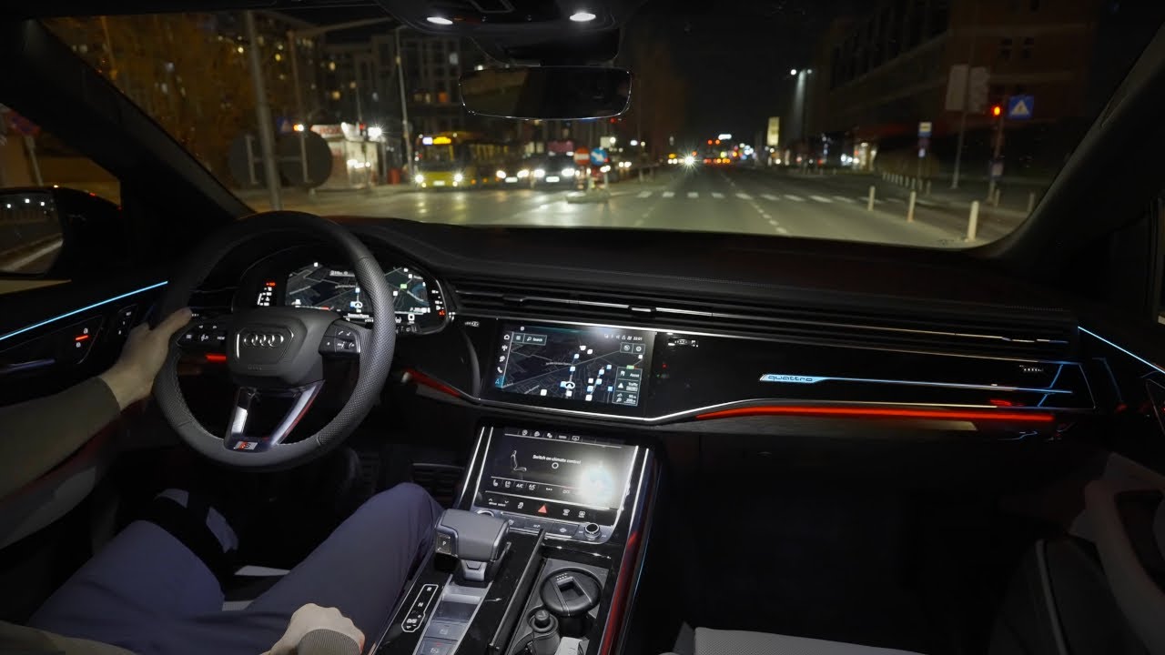 2024 Audi Q8 Facelift Night Drive