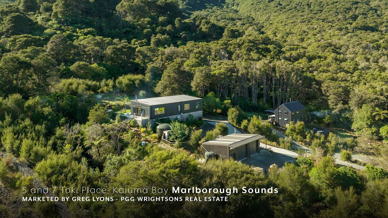 5 and 7 Toki Place, Kaiuma Bay, Marlborough Sounds