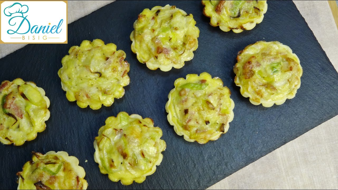 Fingerfood -- Speck Quiche mit Lauch -- Folge 47 -- Party Snack