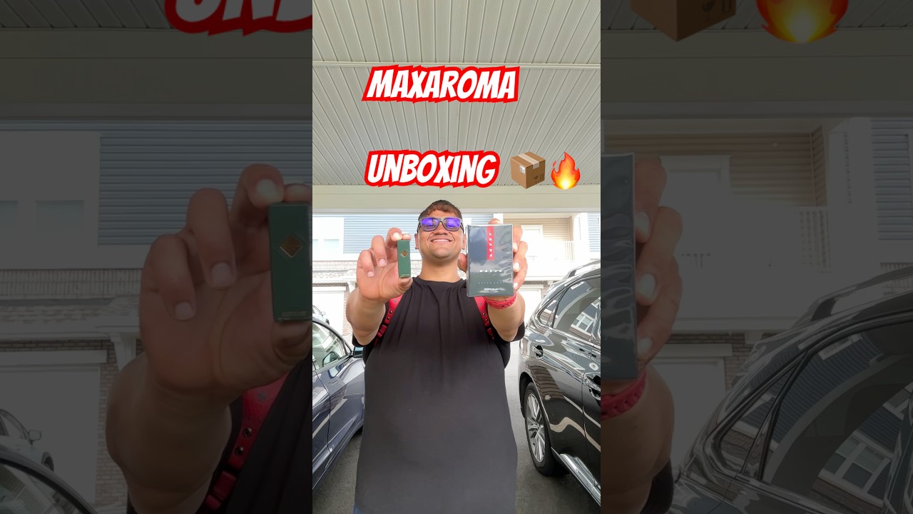 What&rsquo;s Inside This MaxAroma Box? 📦🔥 (Fragrance Unboxing) #shorts #cologne #fragrance #unboxing
