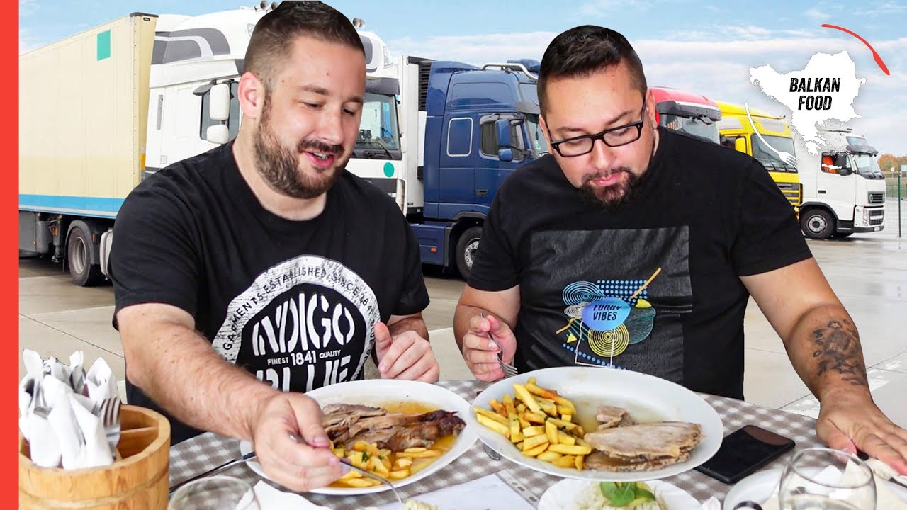 Kamiondžije jedu ovdje! Bagatela, a hrana preukusna!!