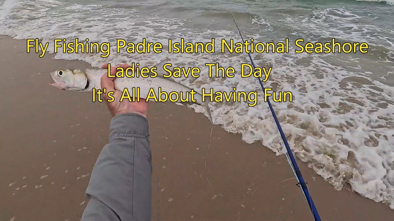Fly fishing (Pins) Padre Island National Seashore