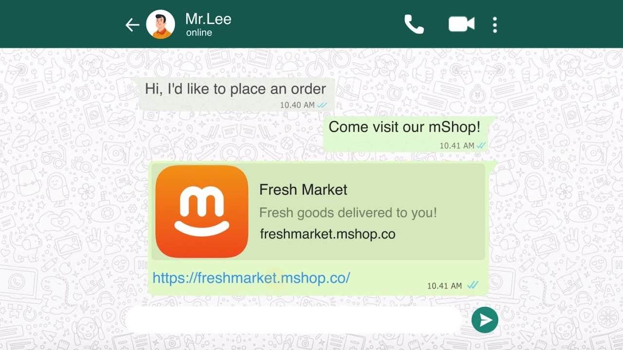 mShop &mdash; Buy from Your Favourite Local Business Through Your Mobile (No App Required!)