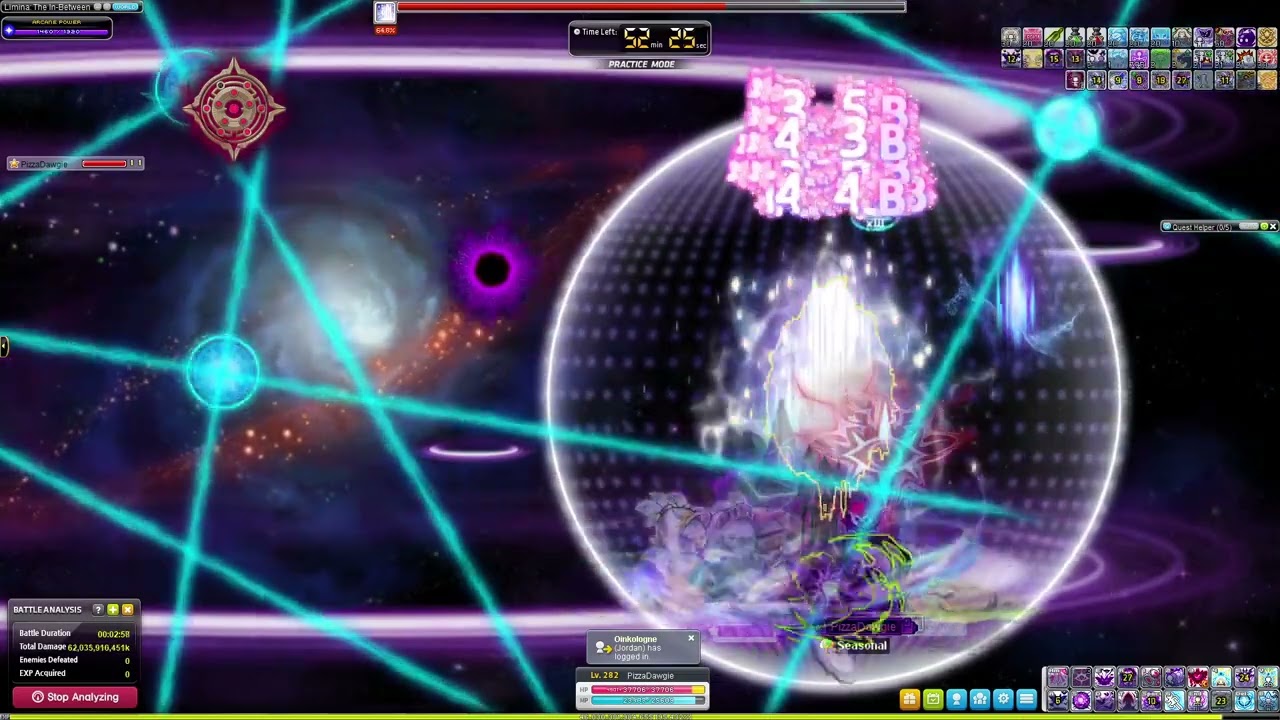 Maplestory Reboot - Night Walker Black Mage Solo (18:54)
