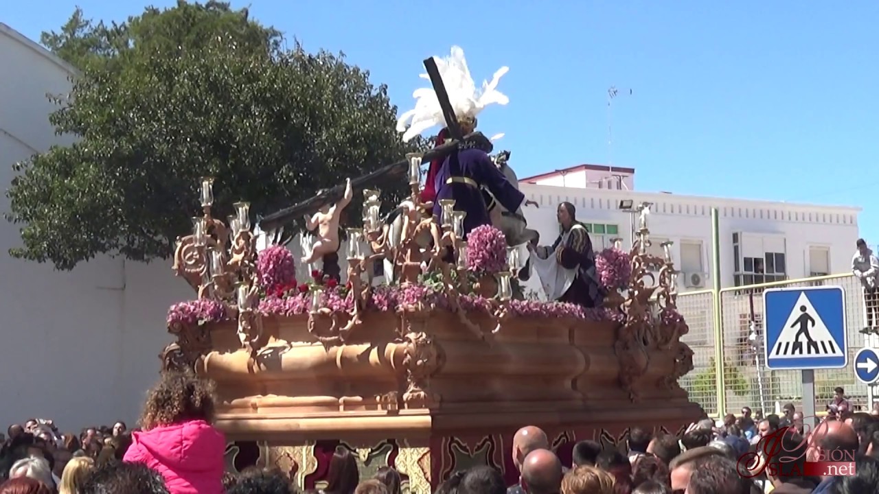 Salida del paso de misterio de Tres Caídas | Semana Santa de San Fernando (Cádiz) | 2018