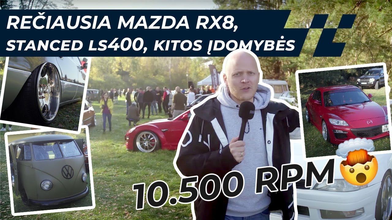 Tuning Team sezono uždarymas (2): RX8 su 10.500 RPM, VIP Lexus LS400, perdarytas VW T1