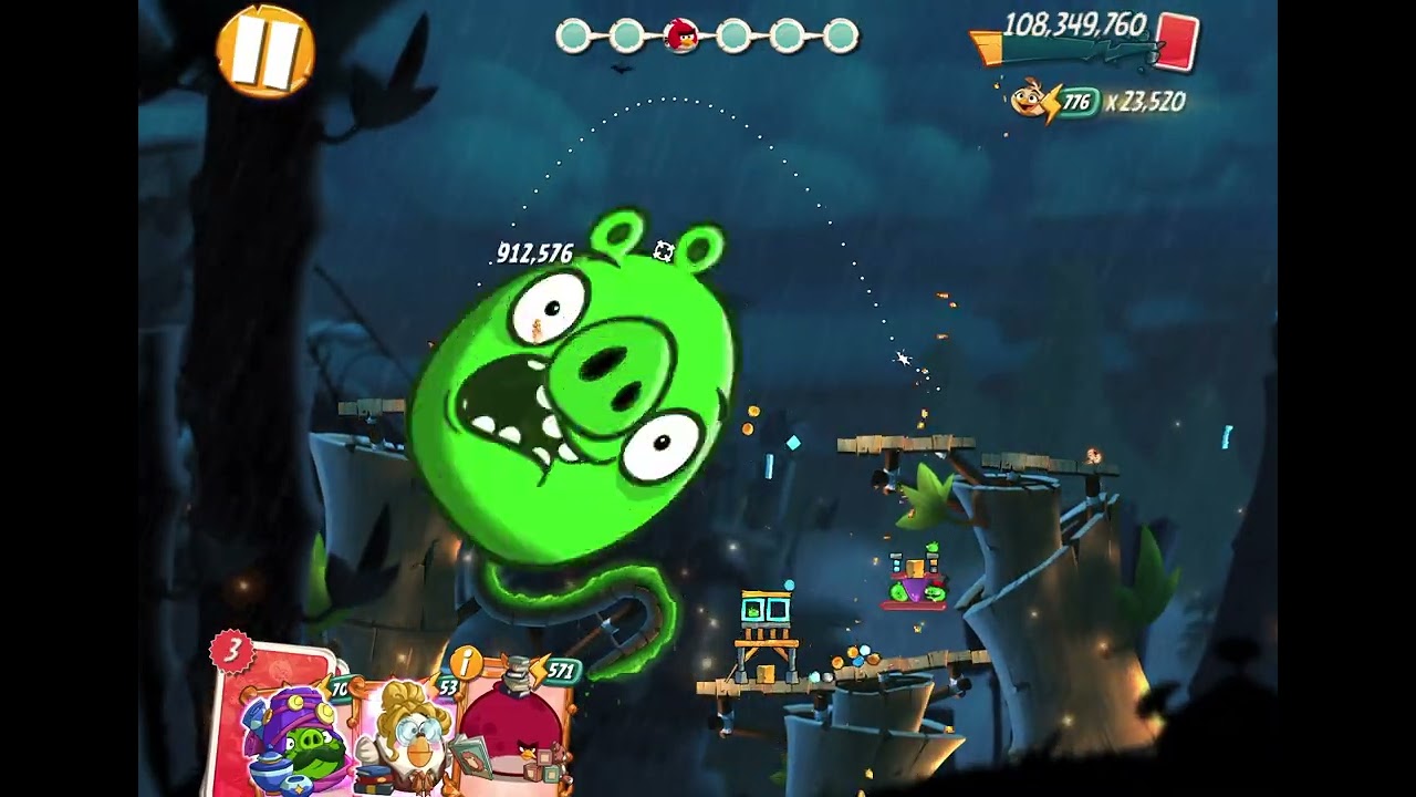 Angry Birds 2 AB2 King Pig Panic Shortcut - 2026/02/06 for extra Bubbles card