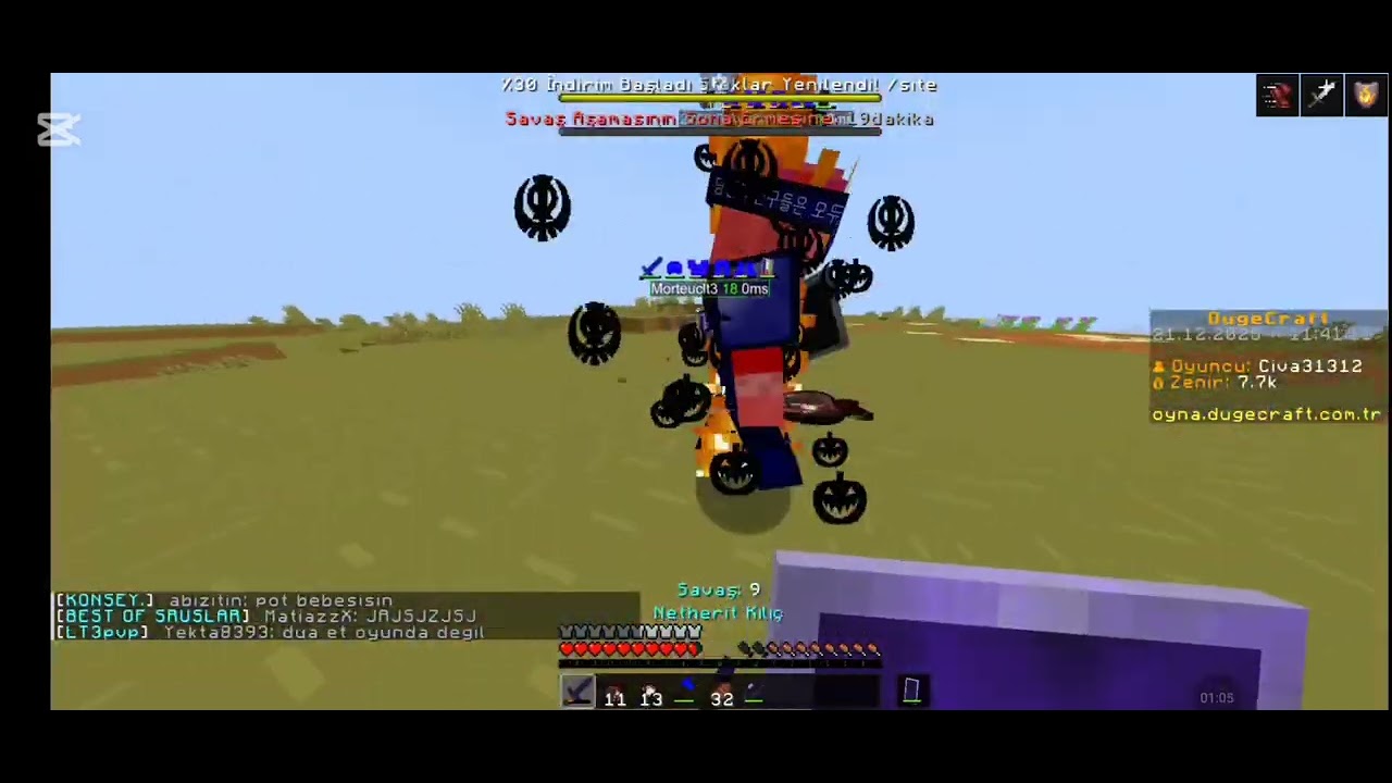 Hile ile adam yatirma dugecraft