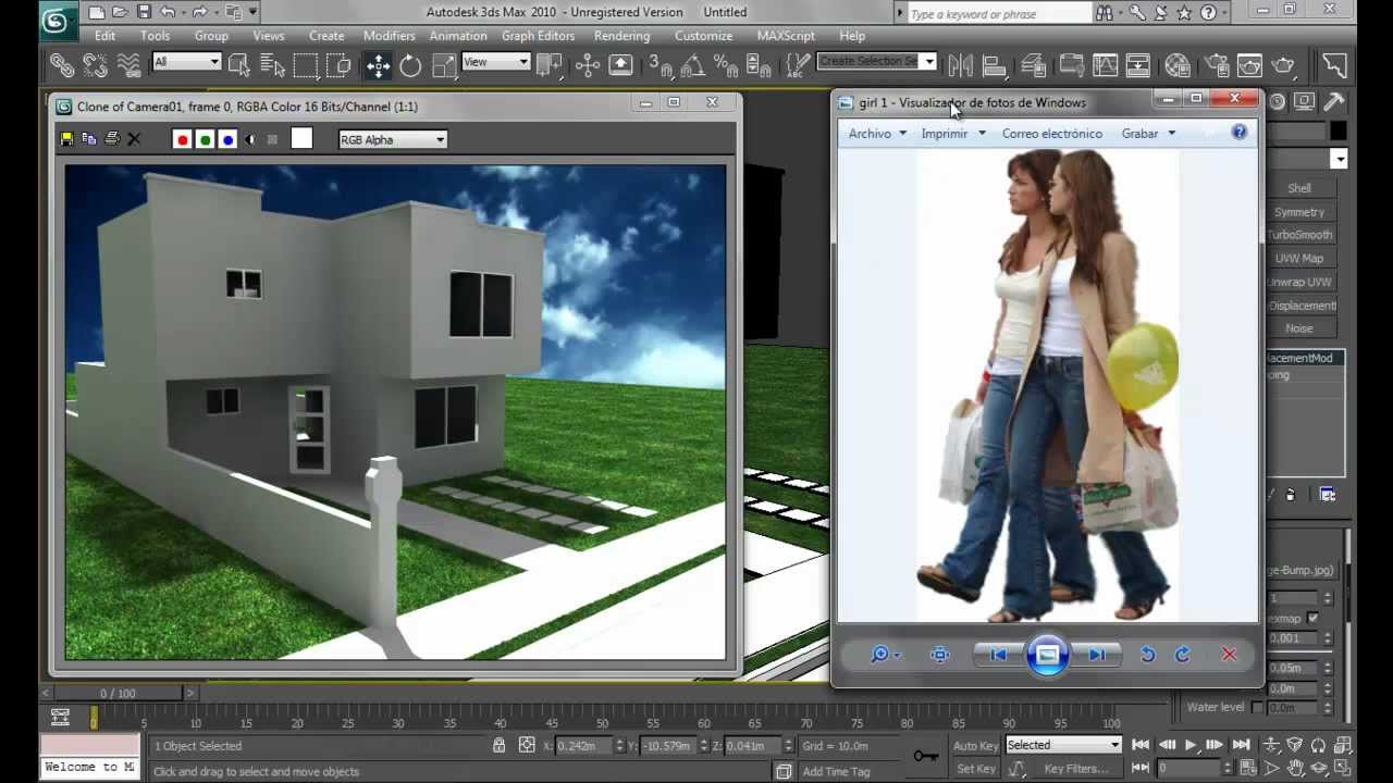 Insertar Personas en Renders con 3Dsmax