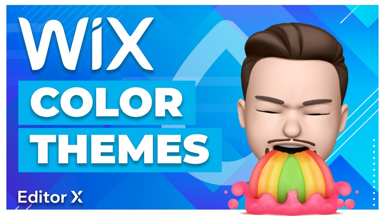 Wix Editor X Tutorial: How to Setup Your Color Themes