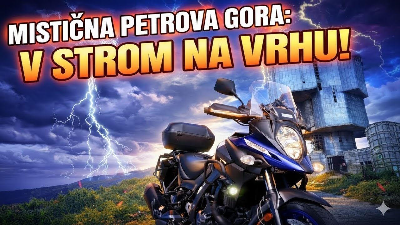 Mistična Petrova gora: V-Strom na vrhu! (4K Drone shots)