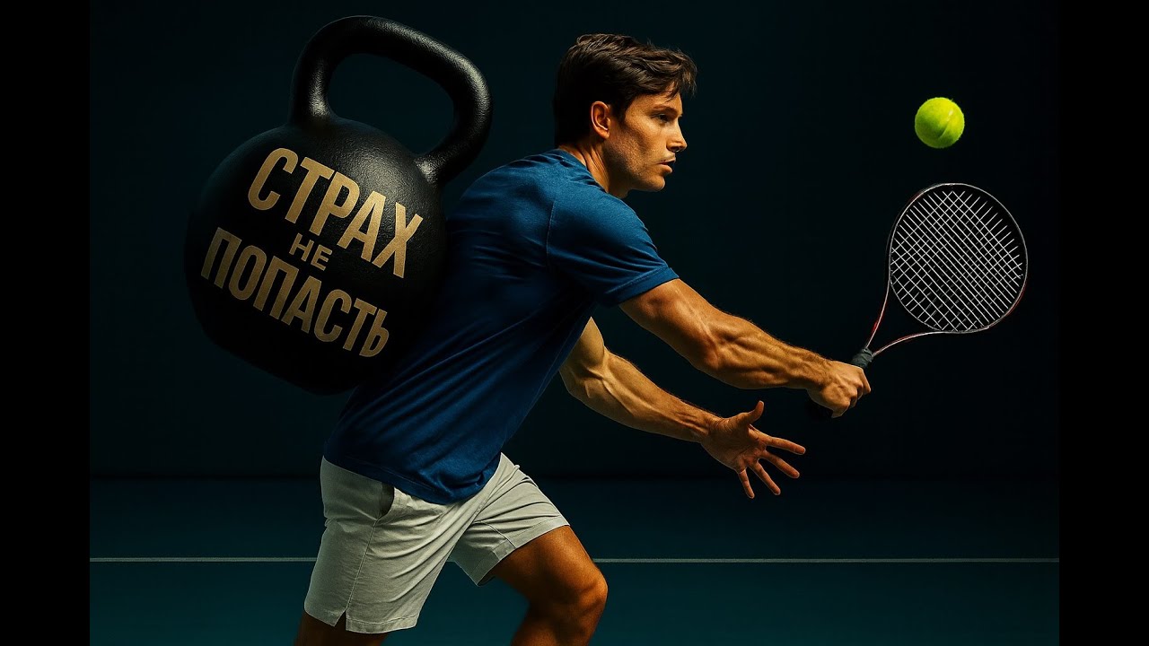 Страх не попасть: почему техника ломается в теннисе