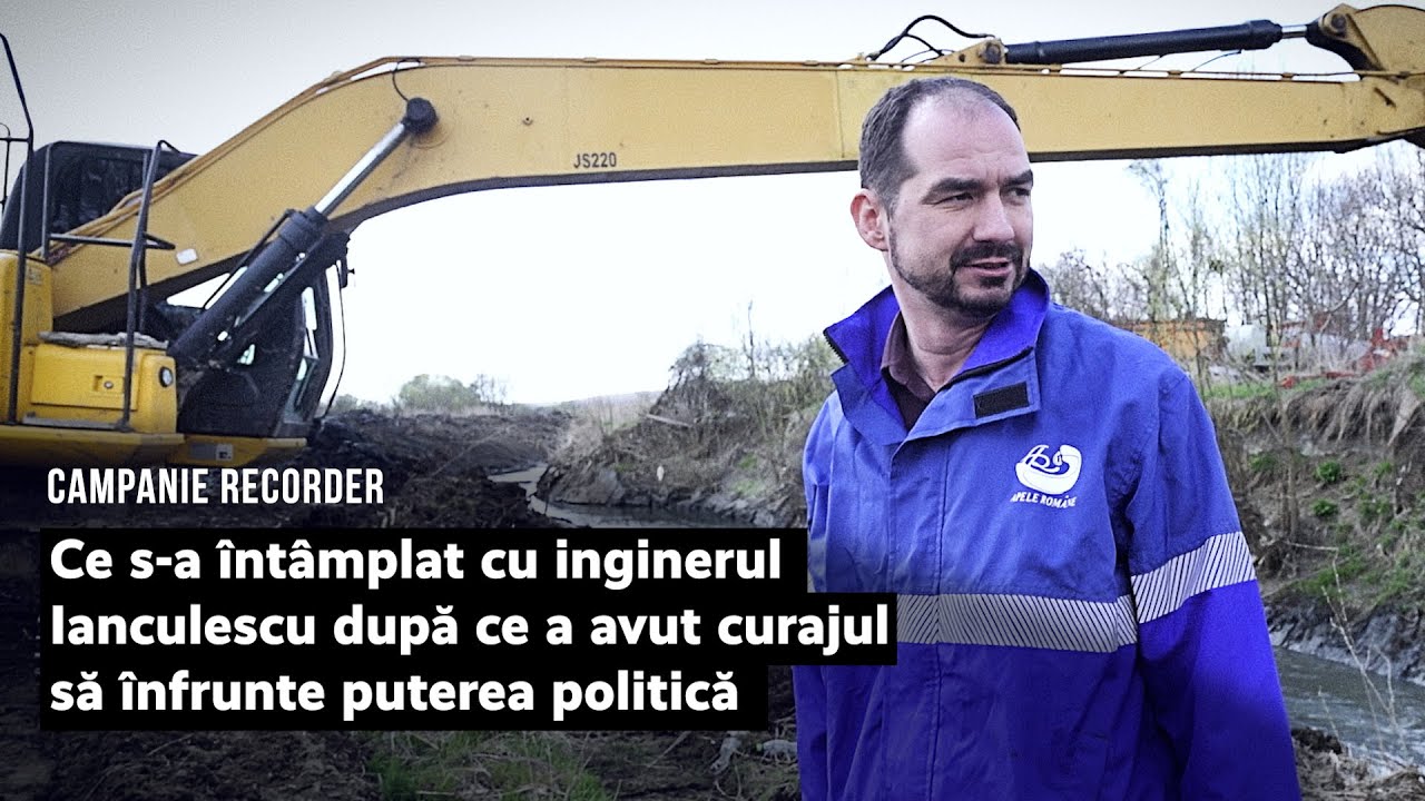 CAMPANIE RECORDER. Ce s-a întâmplat cu inginerul care a avut curaj să înfrunte puterea politică