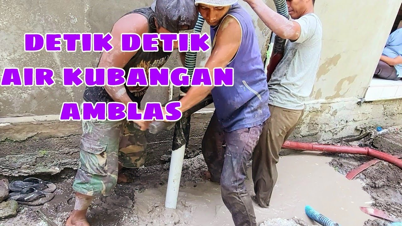 bikin sumur bor sampai amblas